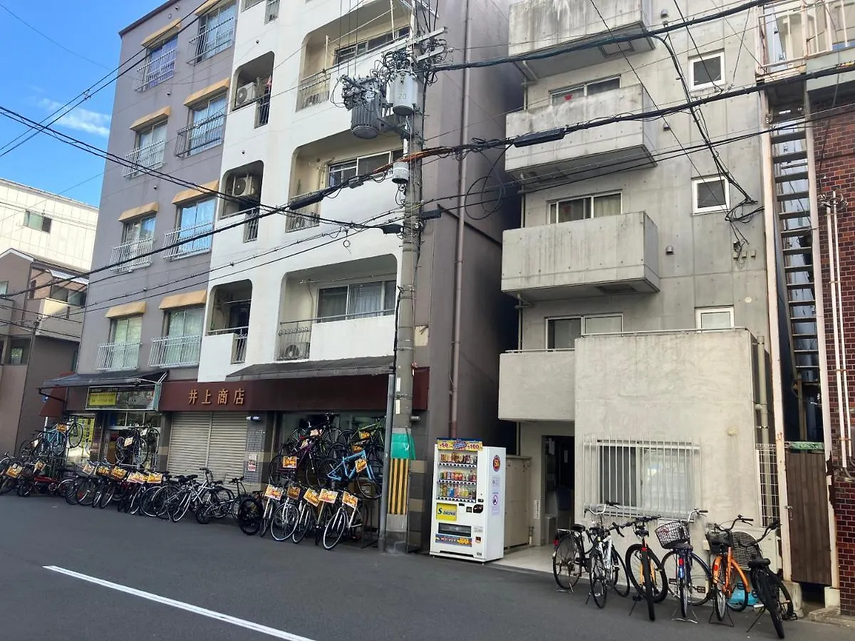 今宮駅徒歩2分大国町駅5分 難波道頓堀も徒歩圏内501 ホテルリネン使用 Osaka Lägenhet